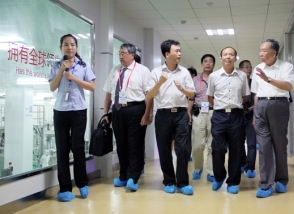 全國奶業協會代表及知名專家考察明一高新科技園