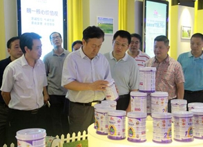 農業部于康震部長蒞臨明一國際參觀考察