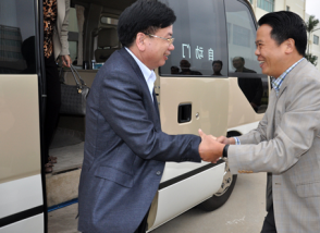 福建省質監局黃維禮局長蒞臨明一高新科技園參觀調研