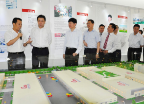 福州市委書記楊岳等領導蒞臨明一高新科技園指導、考察