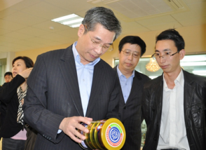 國家質(zhì)檢總局食品安全局錢琎局長蒞臨明一參觀考察