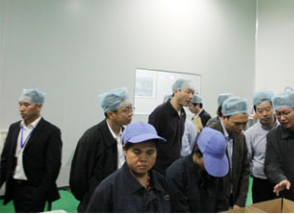 國務院食品安全督查組蒞臨明一（福建）分廠督導檢查