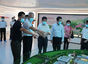 福建省紀委書記蒞臨明一國際生態(tài)高新科技園考察