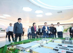 福建省副省長郭寧寧一行蒞臨明一國際建寧生態高新科技園調研指導