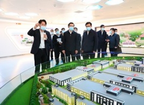 福建省政法委書記羅東川一行蒞臨明一建寧高新生態(tài)科技園調(diào)研指導