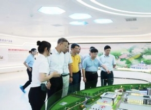 福建省政協副主席張兆民一行走進明一國際建寧生態高新科技園調研指導